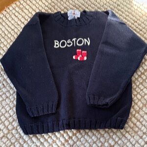 Boston Red Sox Knit Sweater. Super cute!!